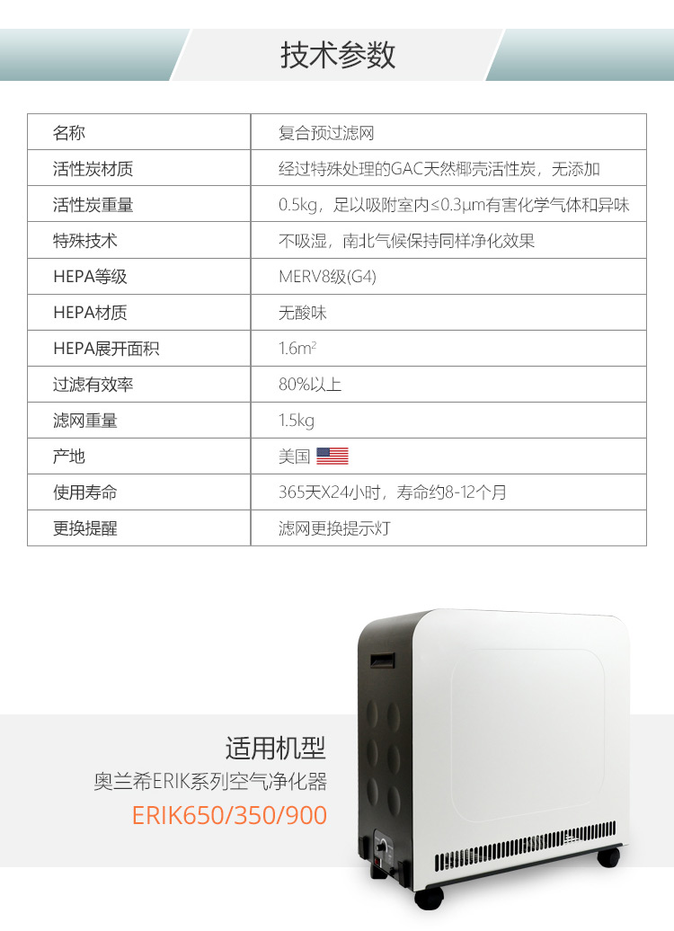 復(fù)合預(yù)過濾網(wǎng)8