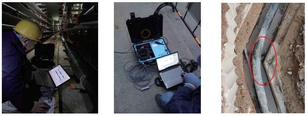 RPD-H 高頻電纜局放測試儀現場