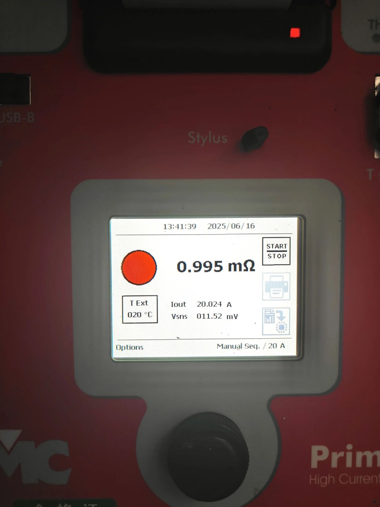 PRIME 600動態微歐表檢測