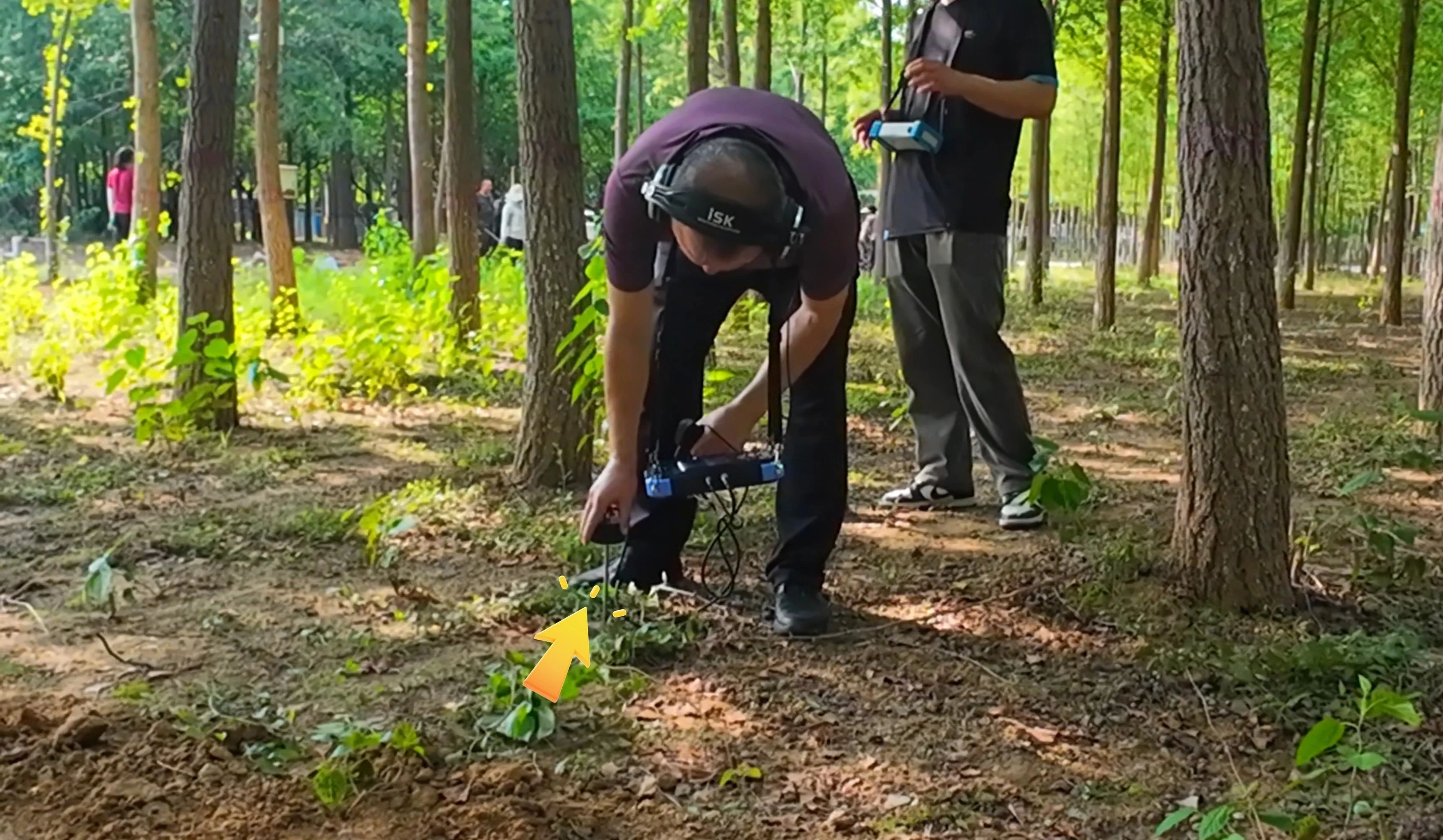大海聽漏儀檢測(cè)現(xiàn)場(chǎng)